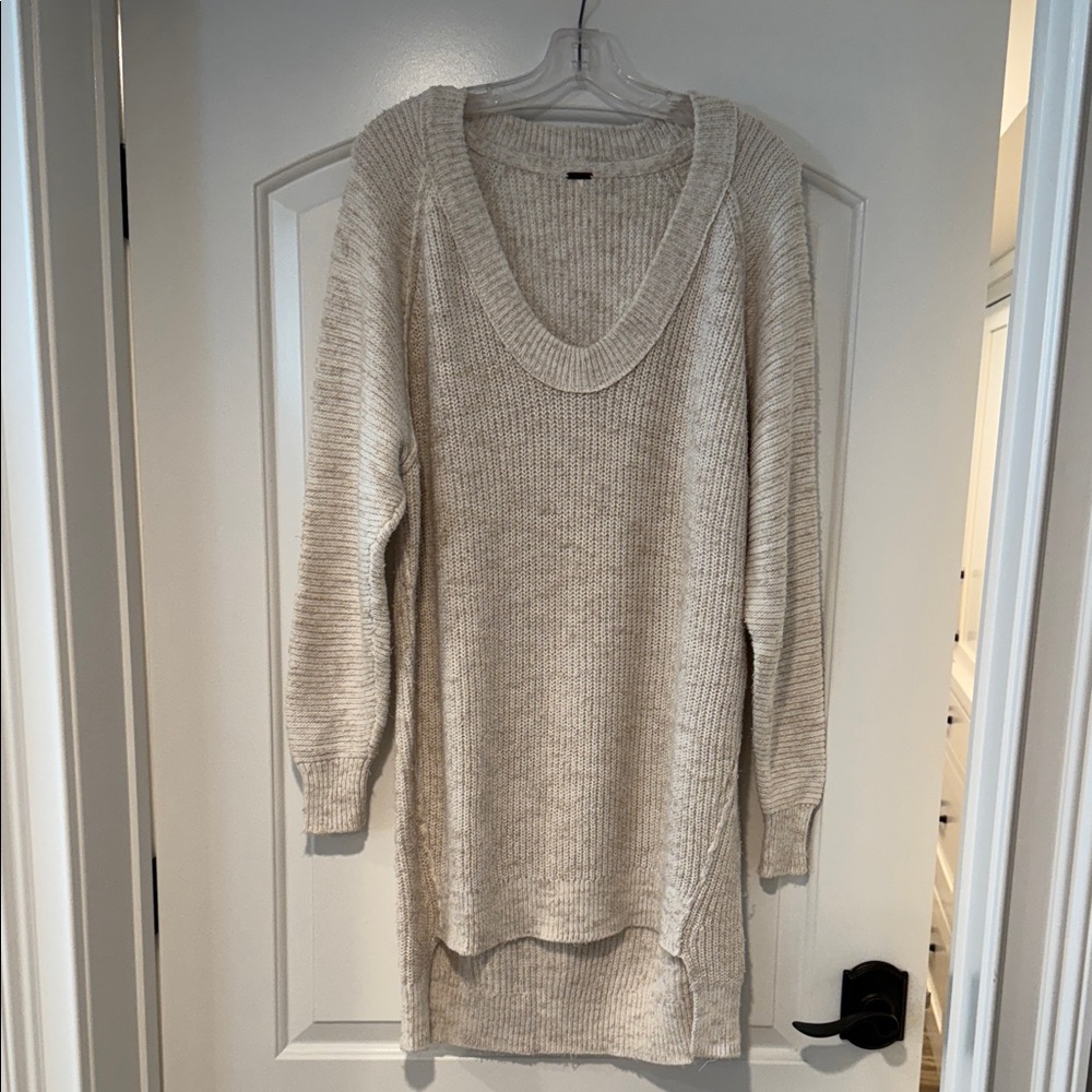 Free People Cozy Oversized Knit Sweater
